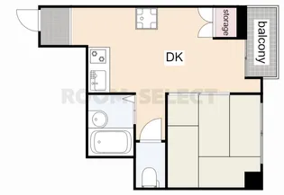 岡文ビル【6階】の間取り