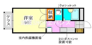パストラルハウスD【1階】の間取り