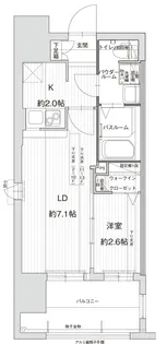 グランフォーレ博多駅東プレミア【13階】の間取り