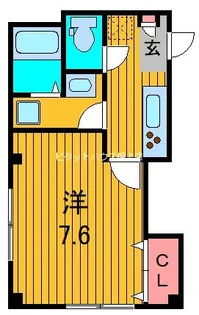 ビューノ百花園【2階】の間取り