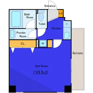 東京都大田区大森北2【マンション】の間取り
