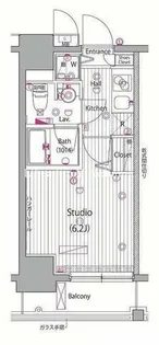 ガーラ・ヴィスタ横濱西口【6階】の間取り