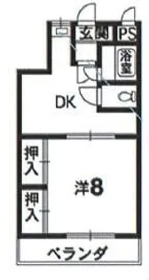 エグゼ松茂【4階】の間取り