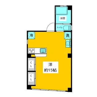 増田アパートメント【2階】の間取り