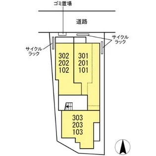 セレスティア関原【3階】の外観