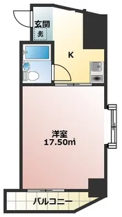 MHC第5ビル【8階】の間取り