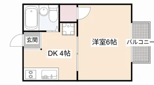 ビブレ1【1階】の間取り