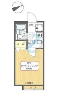 東京都江戸川区春江町2【アパート】の間取り