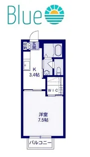 セントラルパインII【2階】の間取り