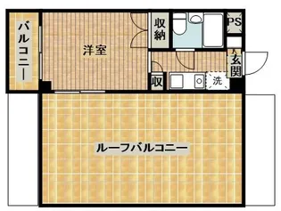 モナークマンション武蔵新城第2【4階】の間取り