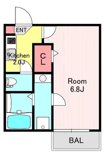 La Pace Primo【1階】の間取り
