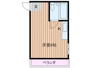 MTハイツ玉出【3階】の間取り