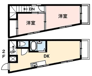 グロリアスマンションミフジ新河岸第2【2階】の間取り