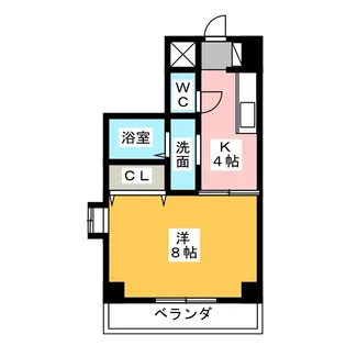 Avanti YASHIRODAI【3階】の間取り