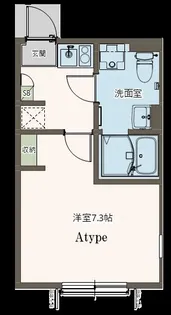 エイグラン 小田急相模原 2【2階】の間取り