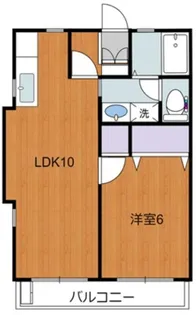 フォンテーヌ【2階】の間取り