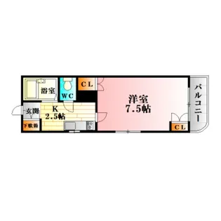 レジデンス白井II【2階】の間取り