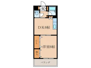 志村ハイツ【2階】の間取り