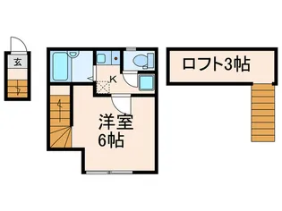 ヴィグラス【2階】の間取り