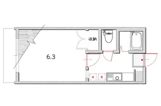 メゾンユタカ【3階】の間取り