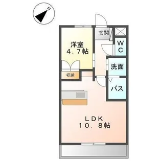 サンライズ 栄光【2階】の間取り