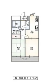 フォルム国府【3階】の間取り