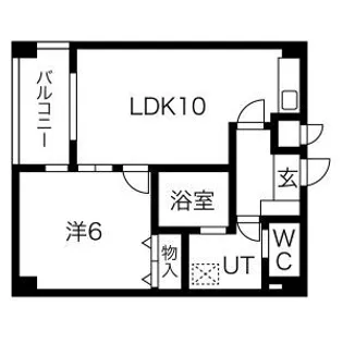 オゾックハウス【3階】の間取り