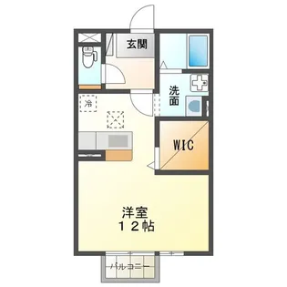 メゾンベール・コーヤII B【1階】の間取り