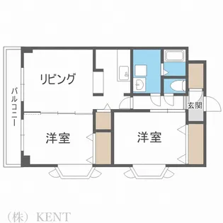 ラフィーネ宮ノ森【2階】の間取り