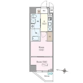 ロイジェント練馬高野台【5階】の間取り
