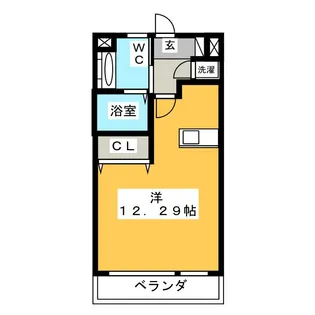 Living Room【2階】の間取り
