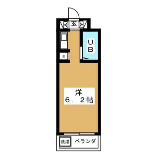 ベルエポック松木【3階】の間取り