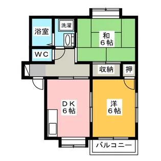 プレパルク【1階】の間取り