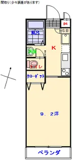 メゾン カヤ S【2階】の間取り
