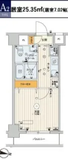 スカイコートパレス大島【7階】の間取り