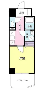 エクロール蒲田【6階】の間取り