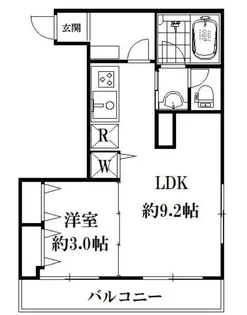 麻布ローヤルコーポ【1階】の間取り