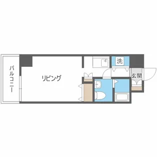 プライマル札幌北4条(旧TEADA北4条)【6階】の間取り