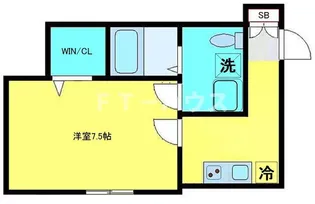 グランガーラ大久保【1階】の間取り