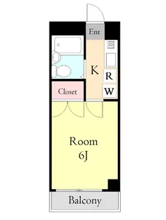 第2レジデンス初【3階】の間取り