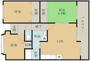 エスピアIDE【1階】の間取り