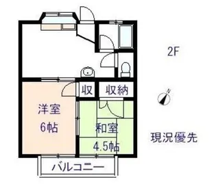 パーソナルマンション【2階】の間取り