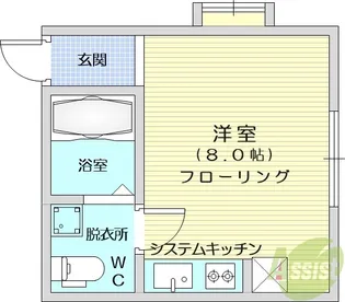 ファミールABE【2階】の間取り