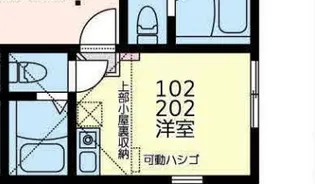 コート ライズ神大寺【1階】の間取り