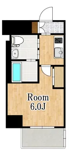エステムコート新大阪XIリンクス【9階】の間取り