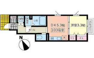 Casa LuceI【1階】の間取り