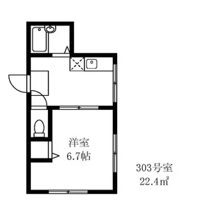 中板橋IMAハウス【3階】の間取り