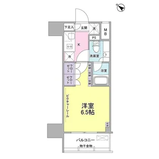 SIL西五反田【3階】の間取り