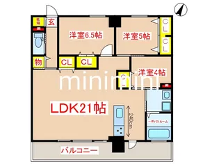 ISORA【2階】の間取り
