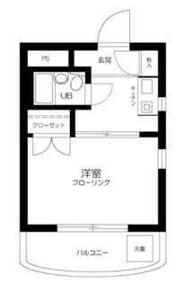 ベルサイユ池上第3【3階】の間取り